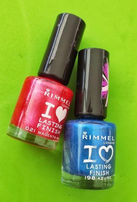 Probando esmaltes de uñas: Rimmel, Mavala y Astor