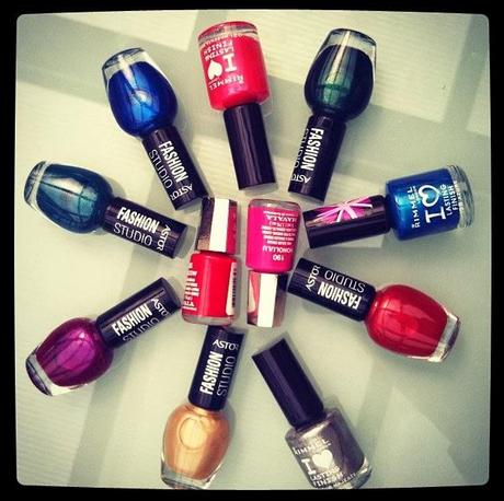 Todos los esmaltes probados Probando esmaltes de uñas: Rimmel, Mavala y Astor