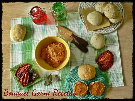 Paté de tomates secos Paté de tomates secos