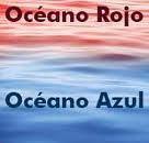 oceano azul y rojo