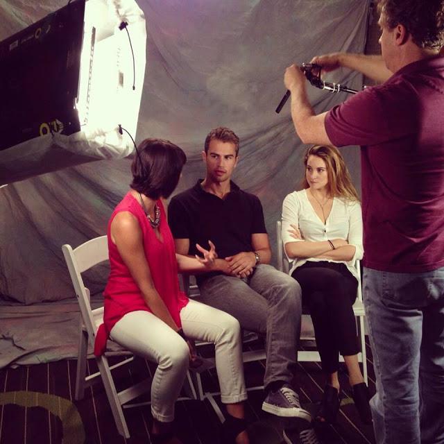 Entrevista a Neil, Veronica, Theo y Shailene