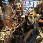 Montaje de Hasbro Marvel Universe en la SDCC