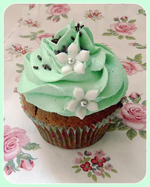 After eight cupcakes / cupcakes de chocolate y menta