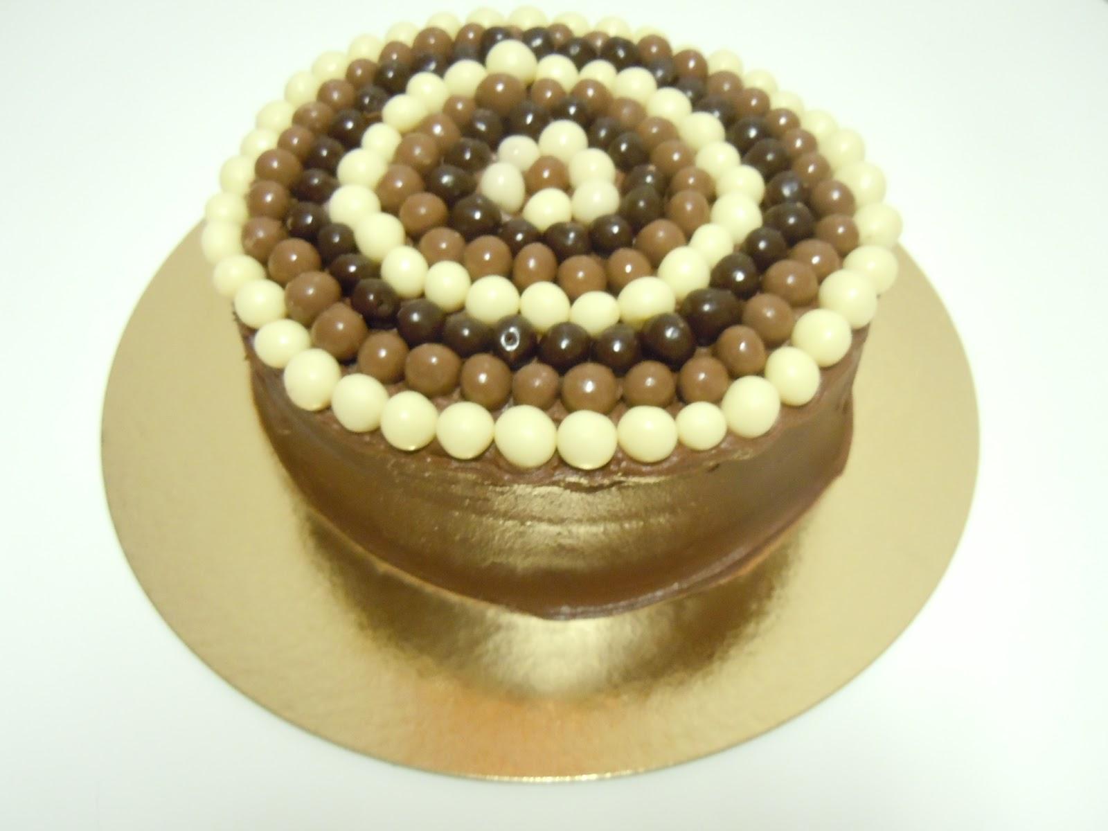 Tarta de mi 29 Cumpleaños!!! (De chocolate tenía que ser =P)