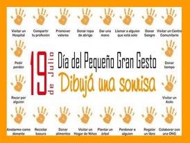 ¿TE ANIMÁS A DIBUJARLE UNA SONRISA A ALGUIEN?