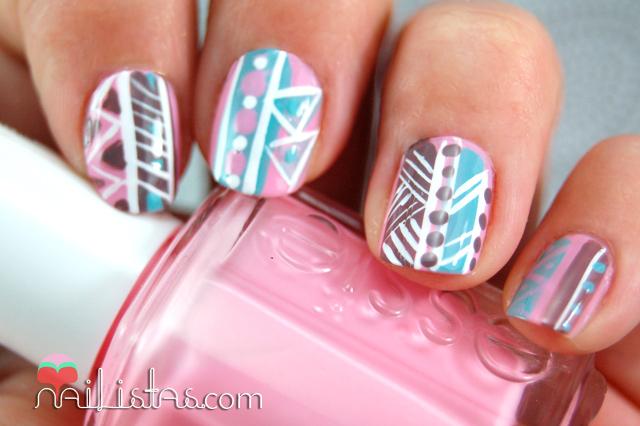 Ideas para diseños de nail art tribal