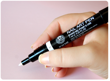 Review + Ideas de uso: Bolígrafo o rotulador de nail art. Review + Ideas de uso: Bolígrafo o rotulador de nail art.