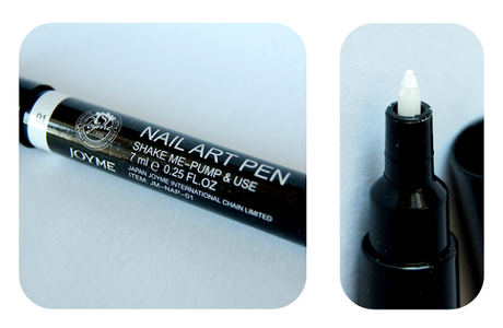 Review + Ideas de uso: Bolígrafo o rotulador de nail art.