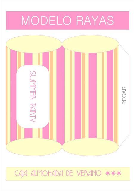 Cajitas Almohada Personalizadas