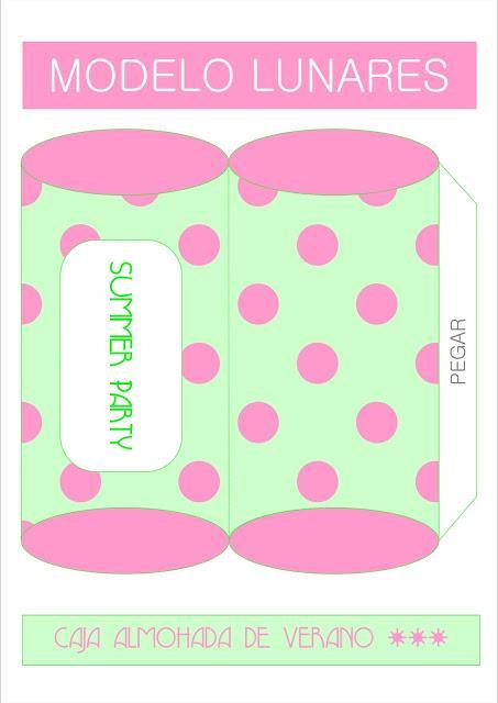 Cajitas Almohada Personalizadas