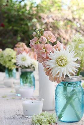 Mesas decoradas... verano