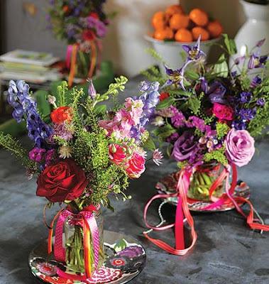 Mesas decoradas... verano