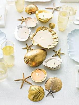 Mesas decoradas... verano