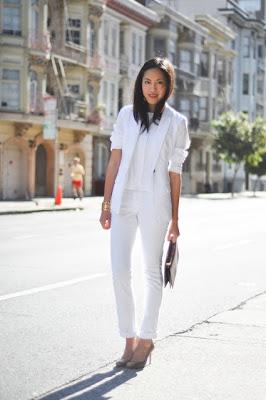 Total White Look