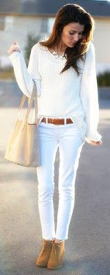 Total White Look