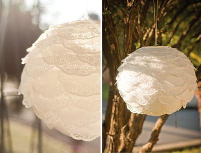 DIY... lamparas de papel