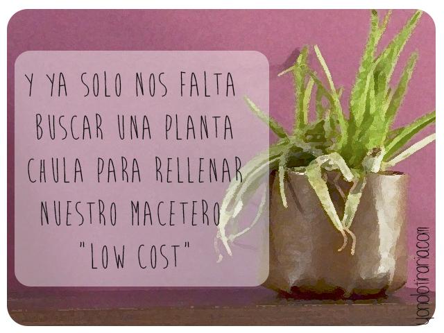 Hacer macetero con garrafa de lejía