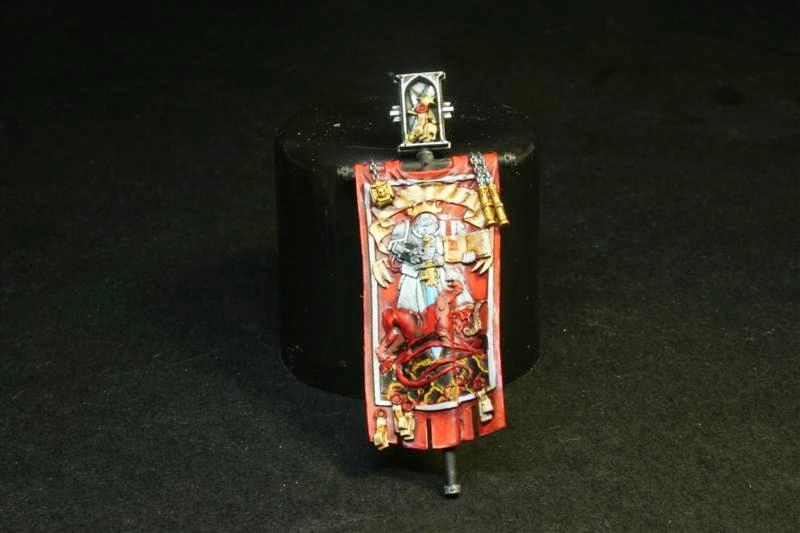 Cómo pintar una escuadra de Paladines de los Caballeros Grises. Tercera parte.