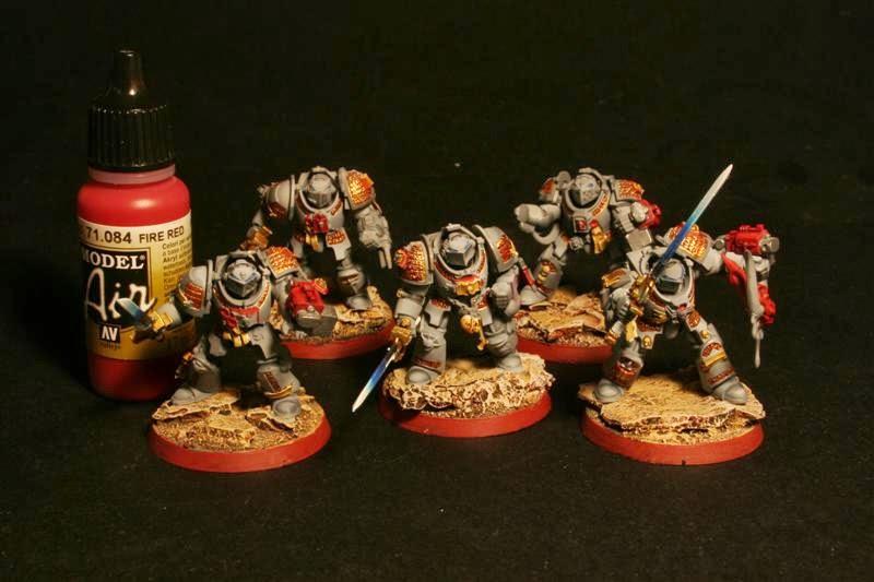 Fire Red en los Paladines de los Caballeros Grises