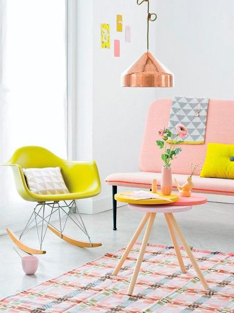 Amarillo citrón. Citrus yellow