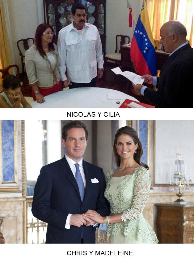 La Boda de Nicolás Maduro y Chris O´Neill , SER RICO ES MALO!!