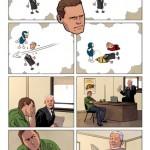 Material del panel Superior Spider-Man de la SDCC