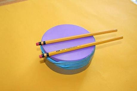 Instrumentos musicales con material reciclado