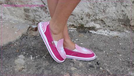Look Wax en Fresa, mis zapatillas de verano.