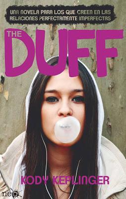 Cubierta de The Duff, que llegará a librerías el 30 de septiembre