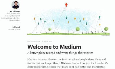 Medium: ¿otra red social y otra plataforma para blogueros?