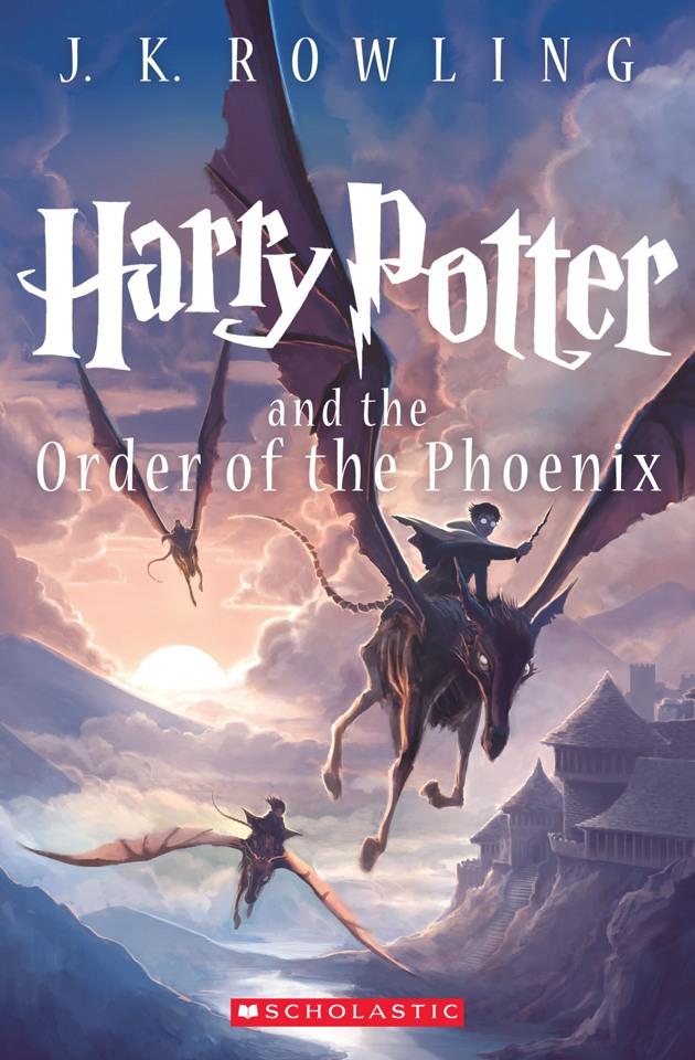 Harry Potter y la Orden de la nueva cubierta del Phoenix