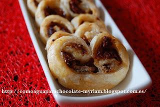 PALMERITAS DE TOMATES SECOS Y ANCHOAS