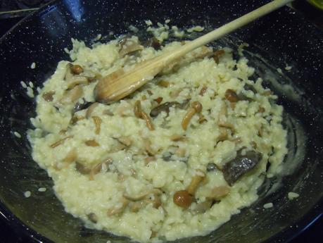 Risotto de hongos