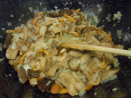 Risotto de hongos