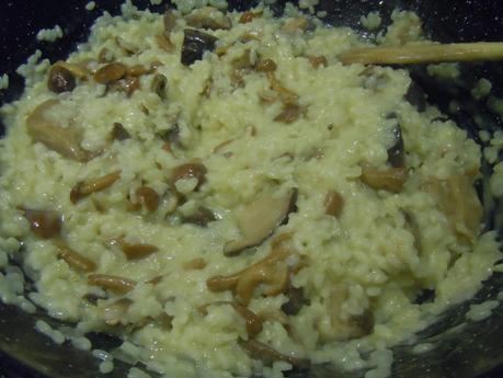 Risotto de hongos