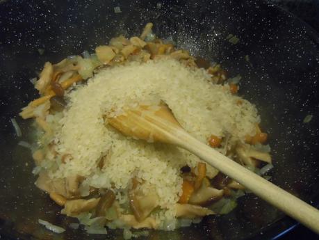 Risotto de hongos