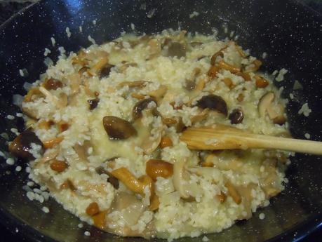 Risotto de hongos