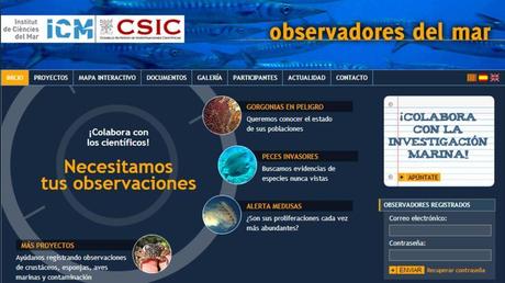 Proyecto “Observadores del Mar” (Barcelona, España) web observadores del mar c