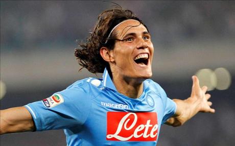 Edinson Cavani PSG Napoles