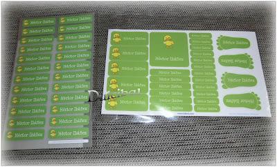 PERSONALIZAR LAS COSITAS DE LOS PEQUES