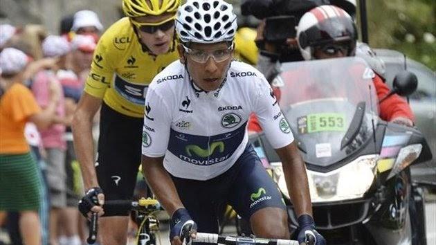 Tour de Francia - Un gran Nairo Quintana y Joaquim Rodríguez bajan a Contador del podio