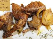 Palomas escabeche