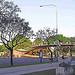 Puente peatonal en Buenos Aires