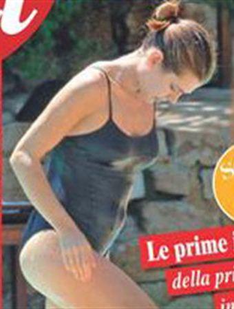 Carlota Casiraghi muestra su embarazo en portada de la revista Chi