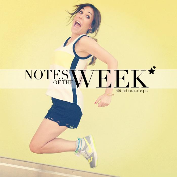 ☆ notes of the week ☆ #59