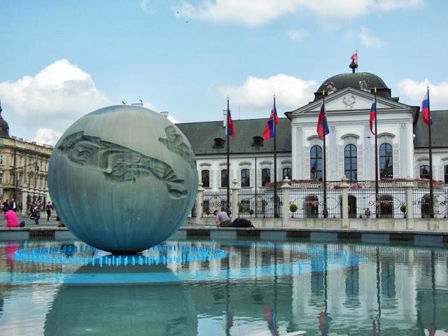 El Palacio Grassalkovich en Bratislava