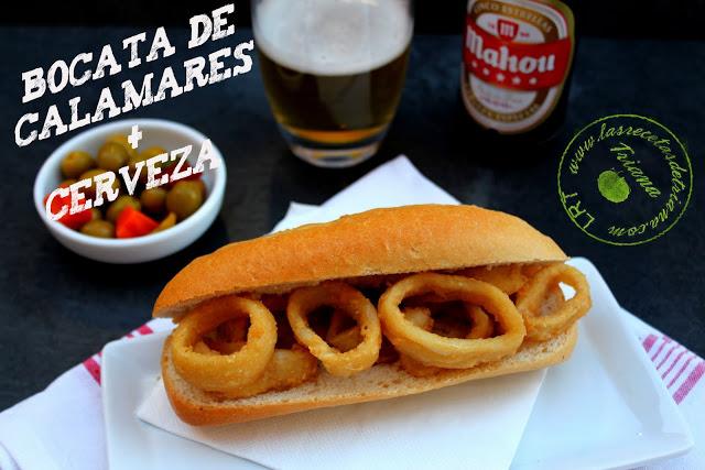 Bocadillo de Calamares...Cocina Callejera
