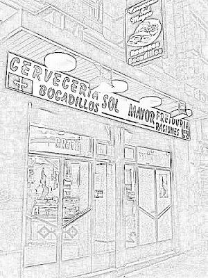 Bocadillo de Calamares...Cocina Callejera