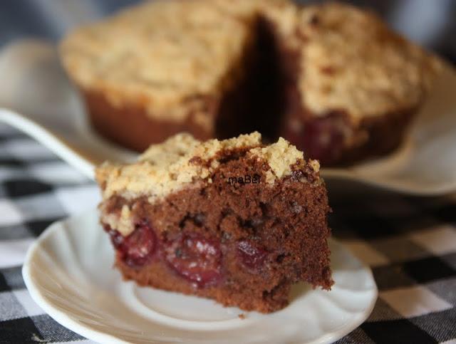 Tarta de cerezas - Cherry country cake