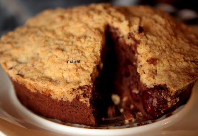 Tarta de cerezas - Cherry country cake